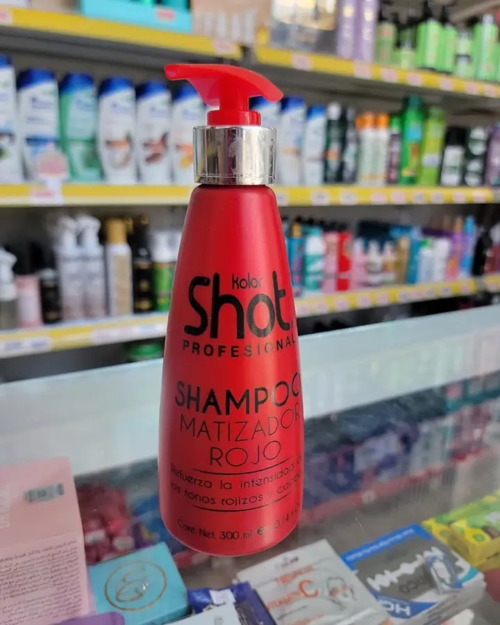 Kolor Shot Shampoo matizador rojo