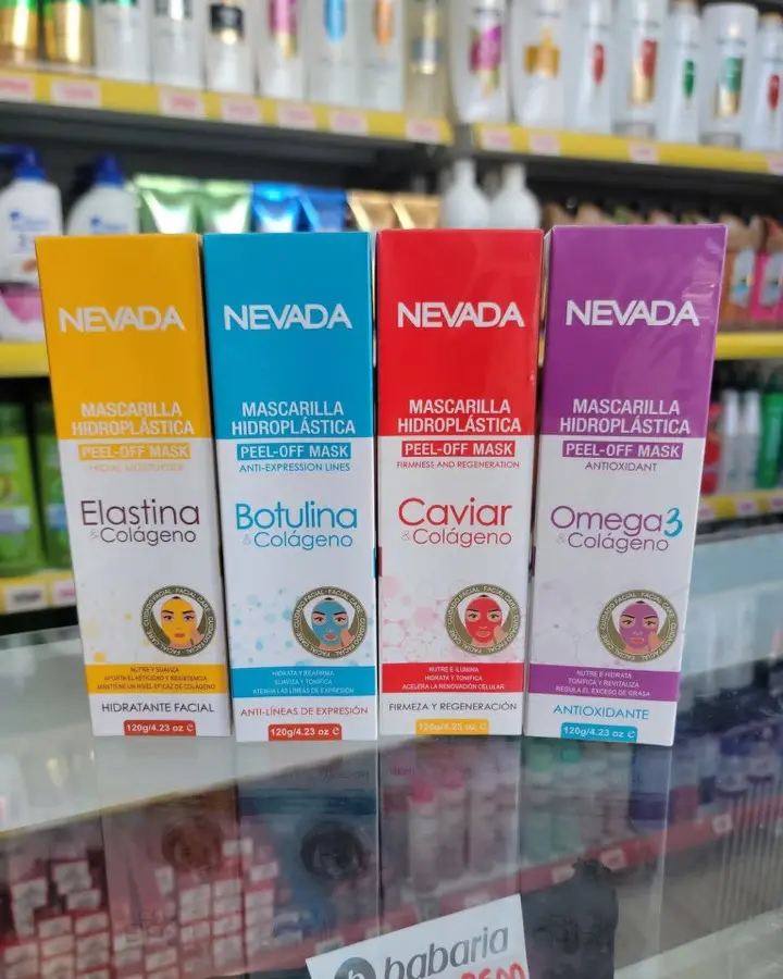 Mascarilla hidroplástica facial