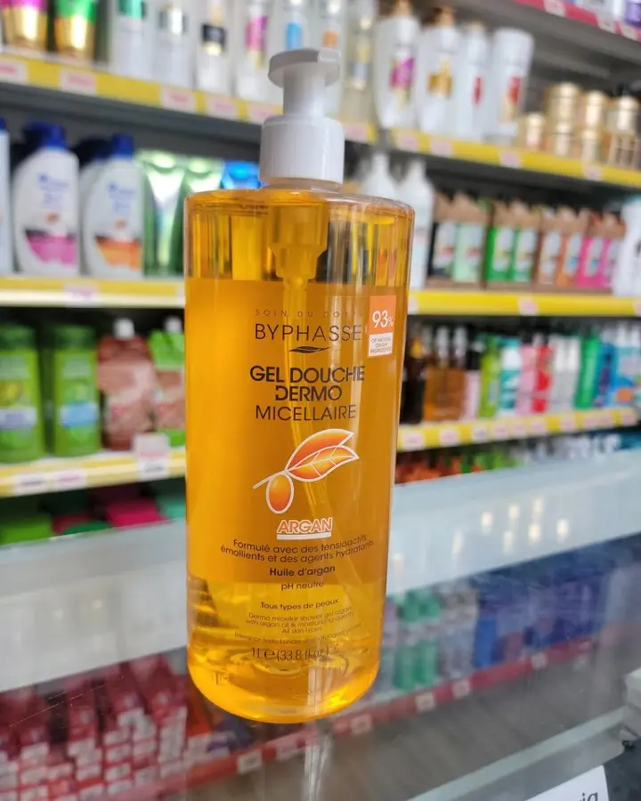 Gel de ducha dermo micelar de argán