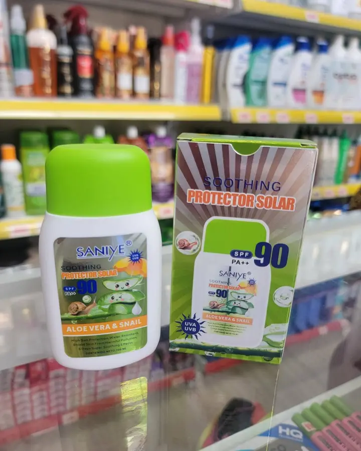 Saniye Protector solar